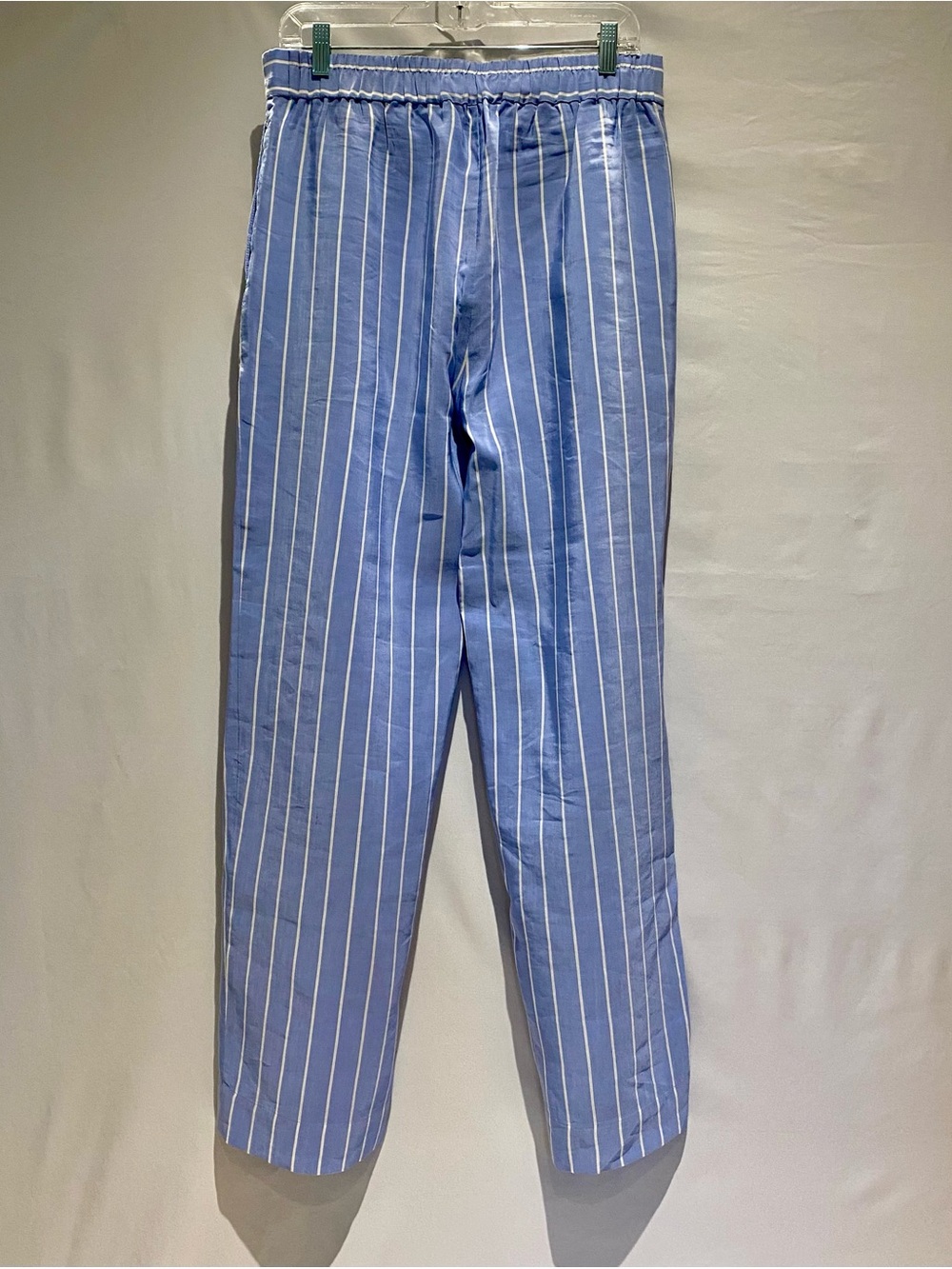Vince Blue and White Stripe Wide Leg Pants, size M - Picture 6 of 12